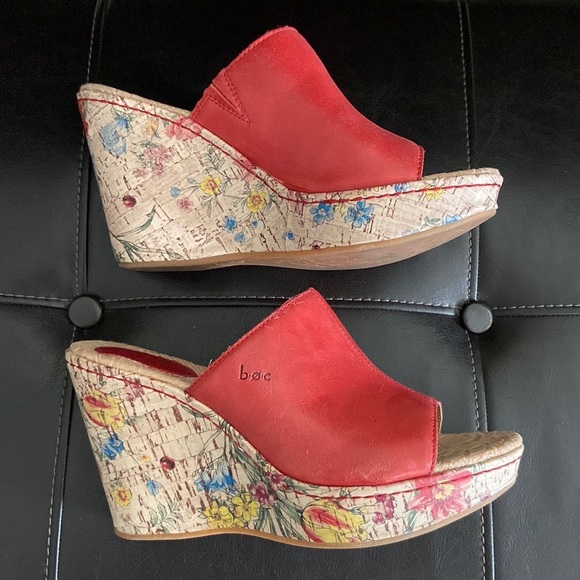 BOC Born Concern Flower Printed Wedges - Picture 8 of 16